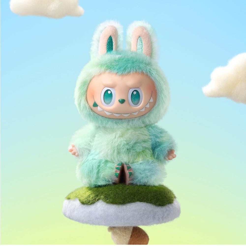 Authentic Labubu Into‎ the Energy Serenity Labubu collection green